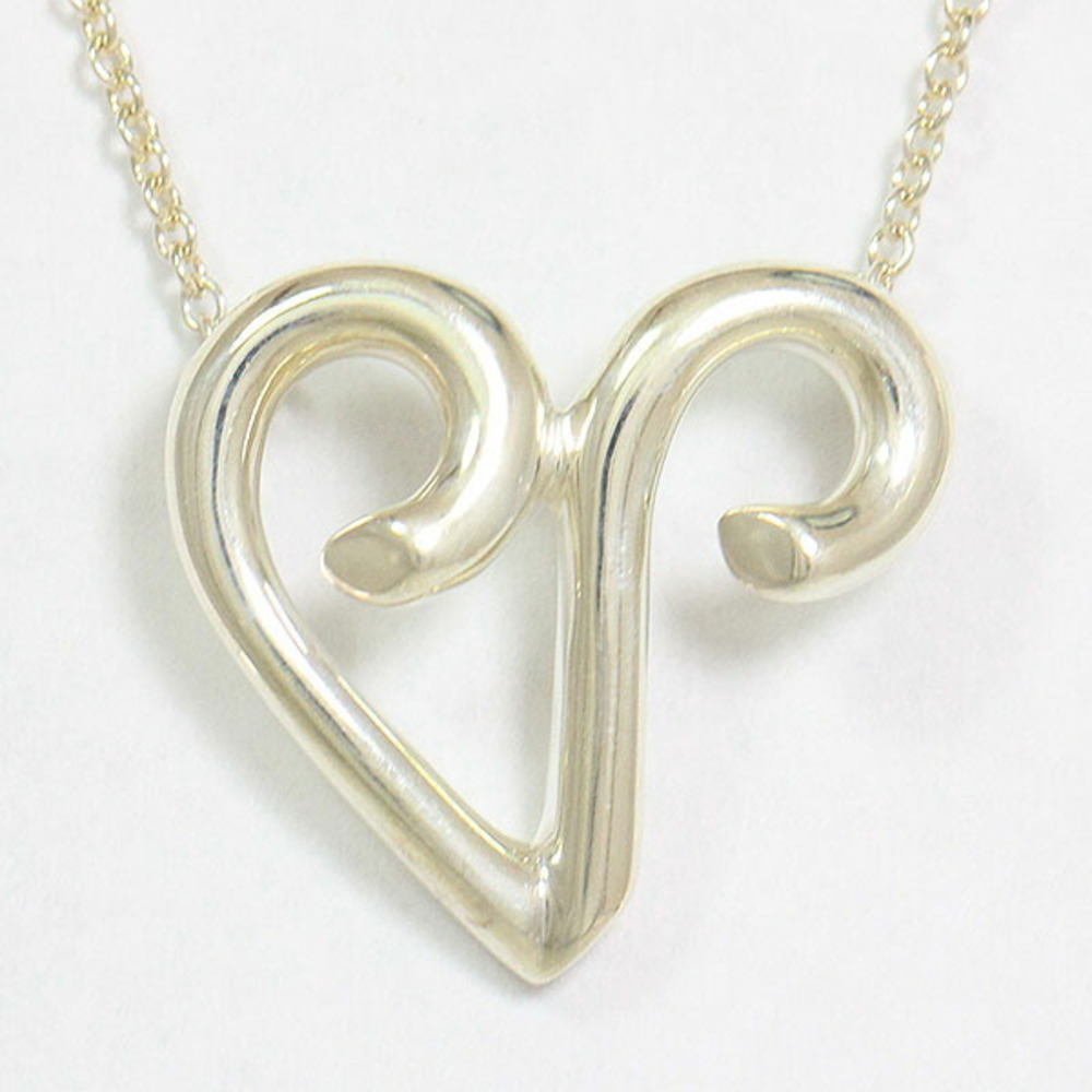 Tiffany Initial Necklace Silver